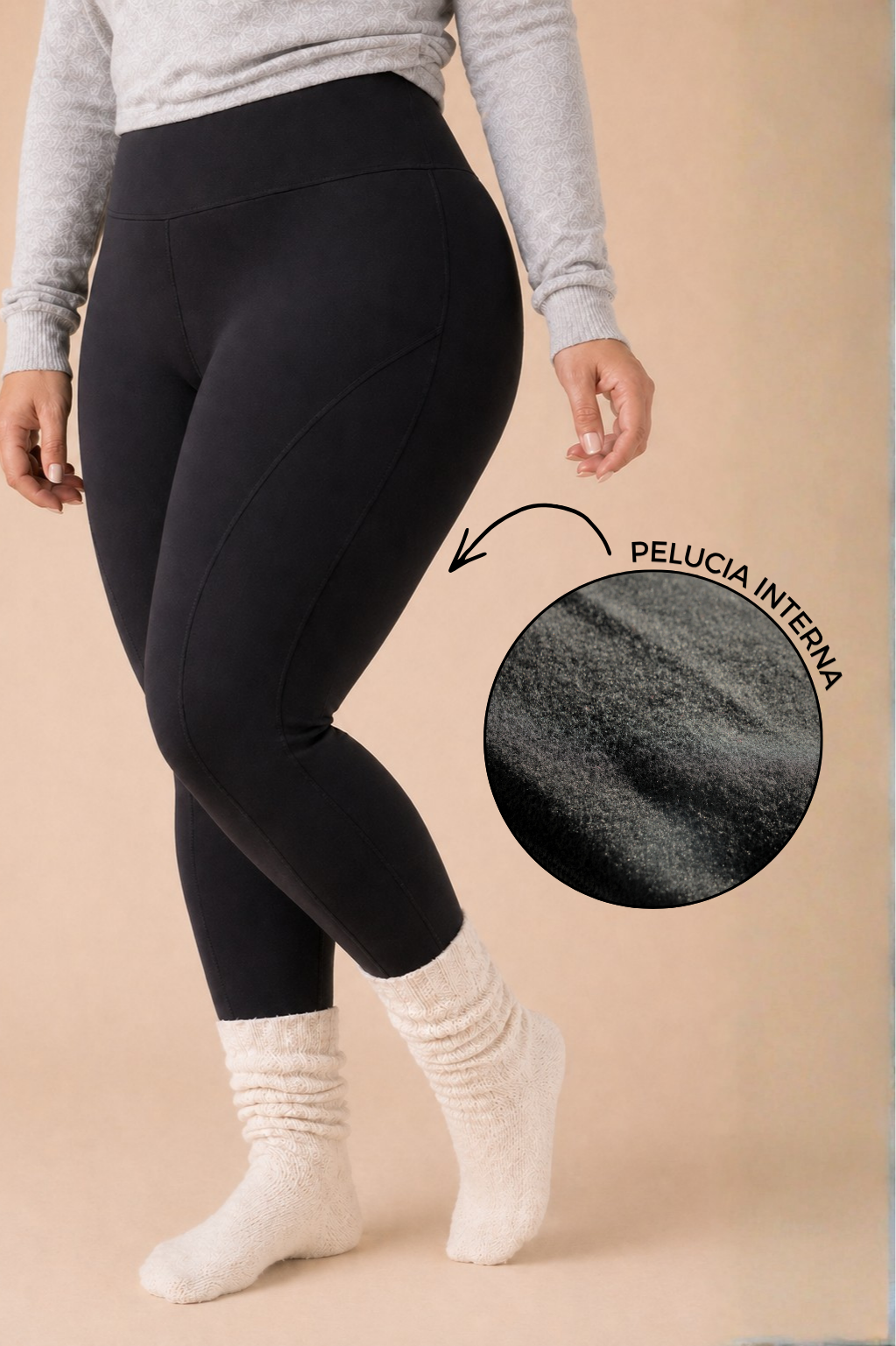 Kit 2 Montaria Térmica inverno Peluciada